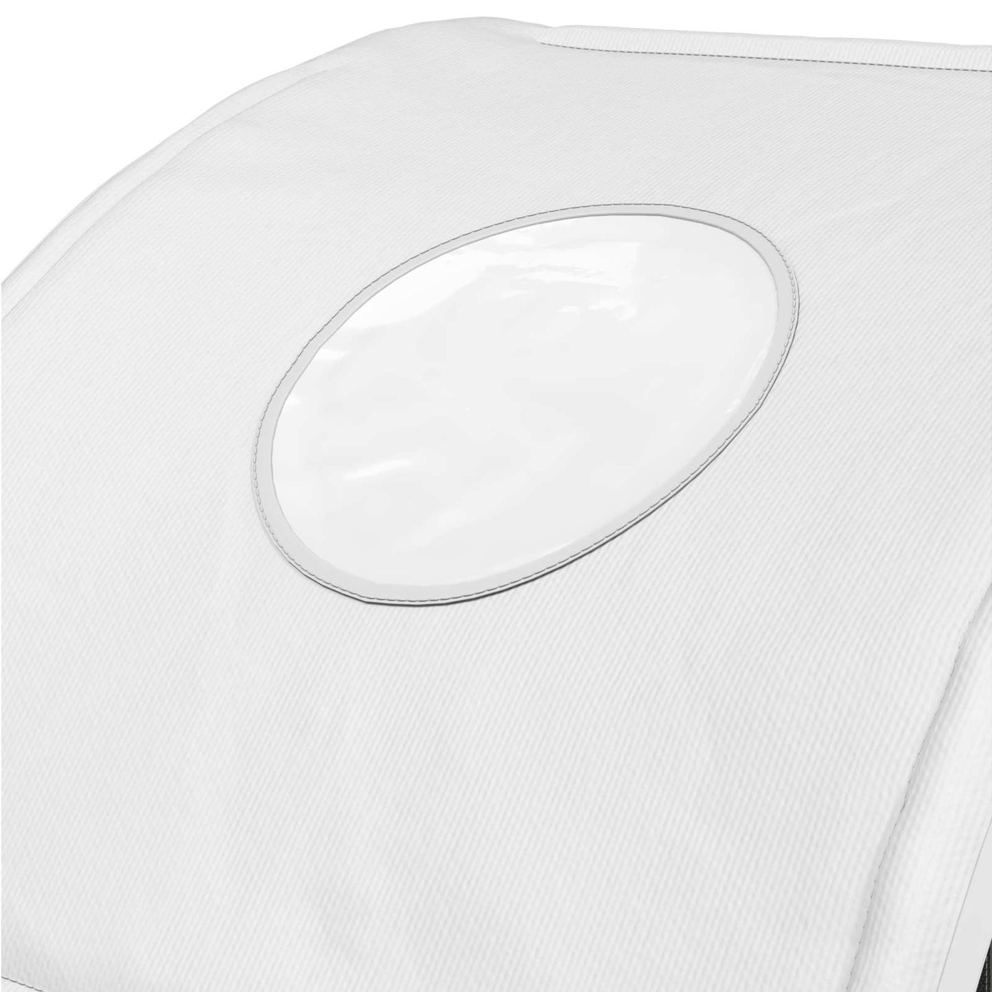 Seng Tunnel 2 stk. Hvid Polyester