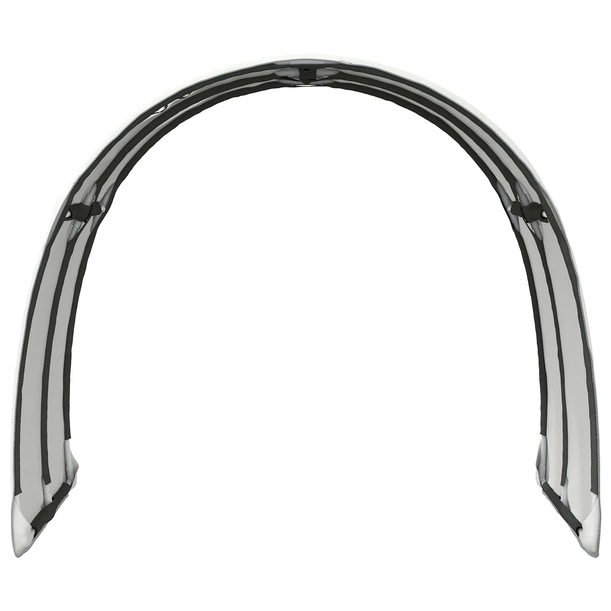 Seng Tunnel 2 stk. Hvid Polyester