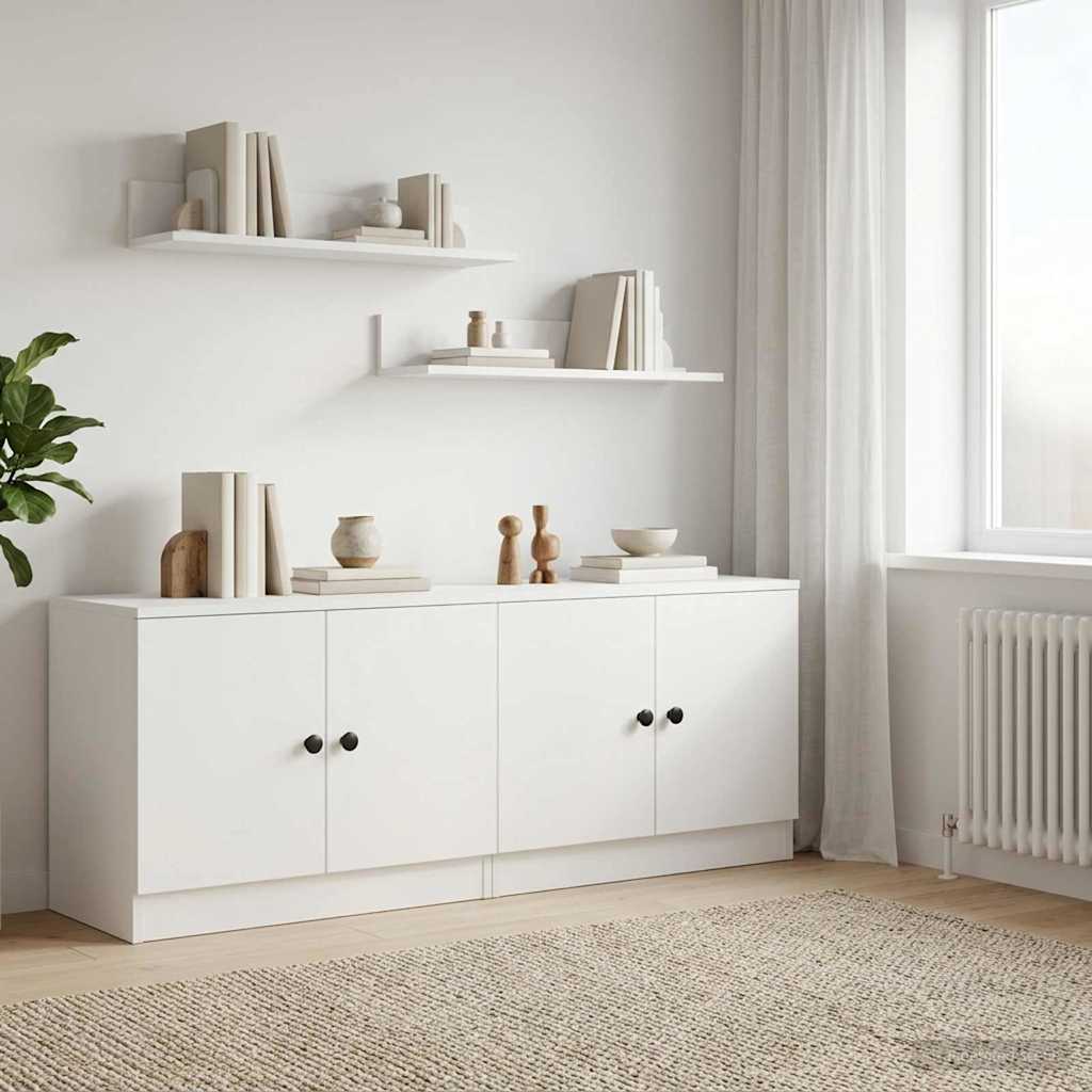 Opbevaringsskab til Køjeseng 2 stk. Hvid 66 x 35 x 48 cm