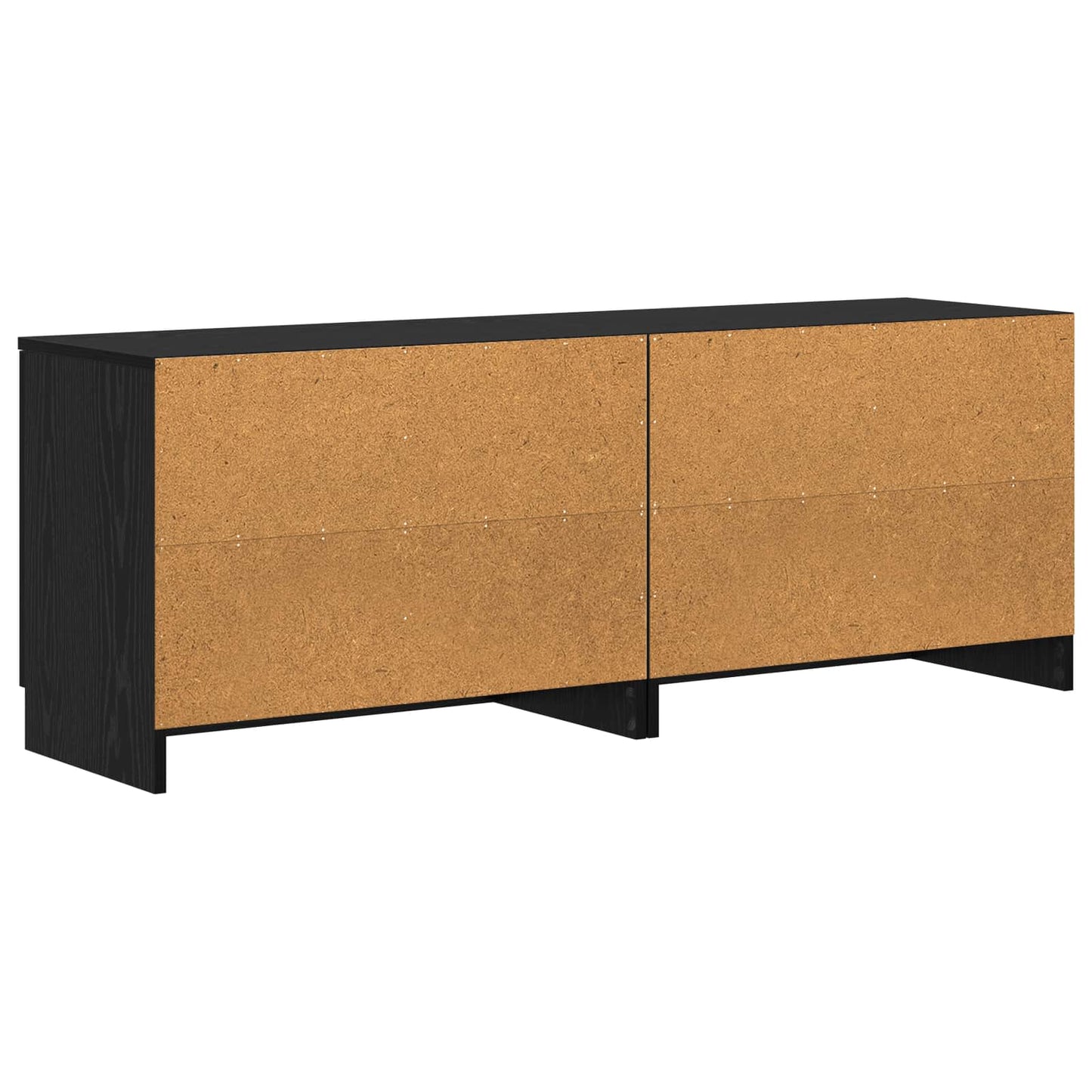 Opbevaringsskab til Køjeseng 2 stk. Sort eg 66 x 35 x 48 cm