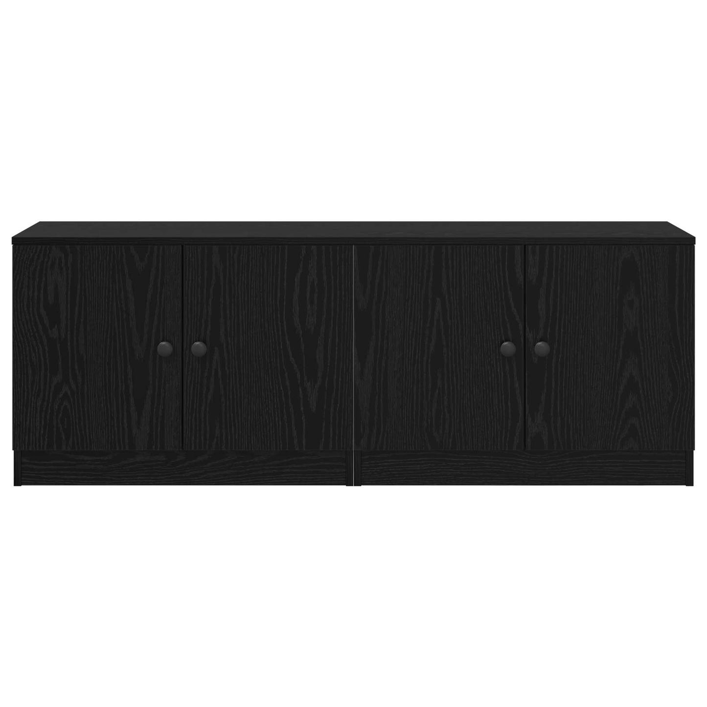 Opbevaringsskab til Køjeseng 2 stk. Sort eg 66 x 35 x 48 cm