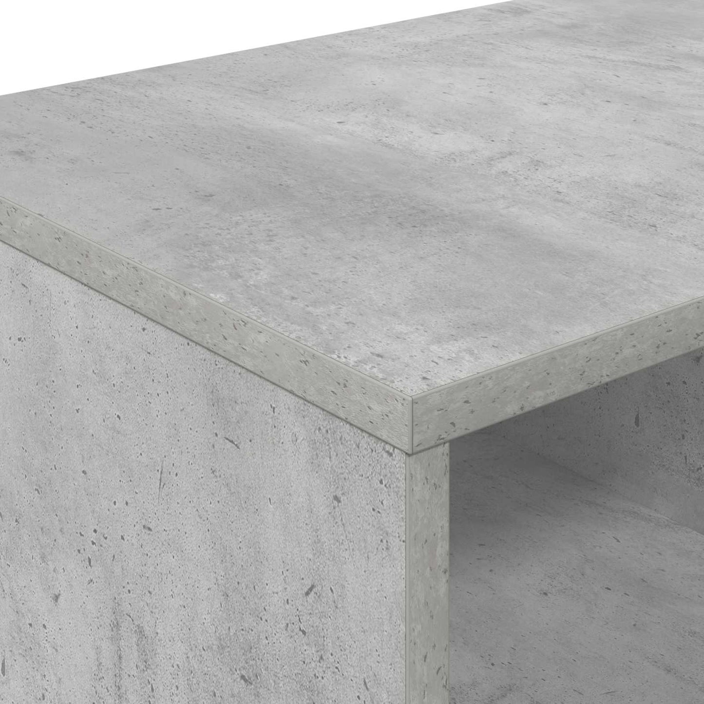 Opbevaringsskab til Køjeseng 2 stk. Betongrå 66 x 35 x 48 cm