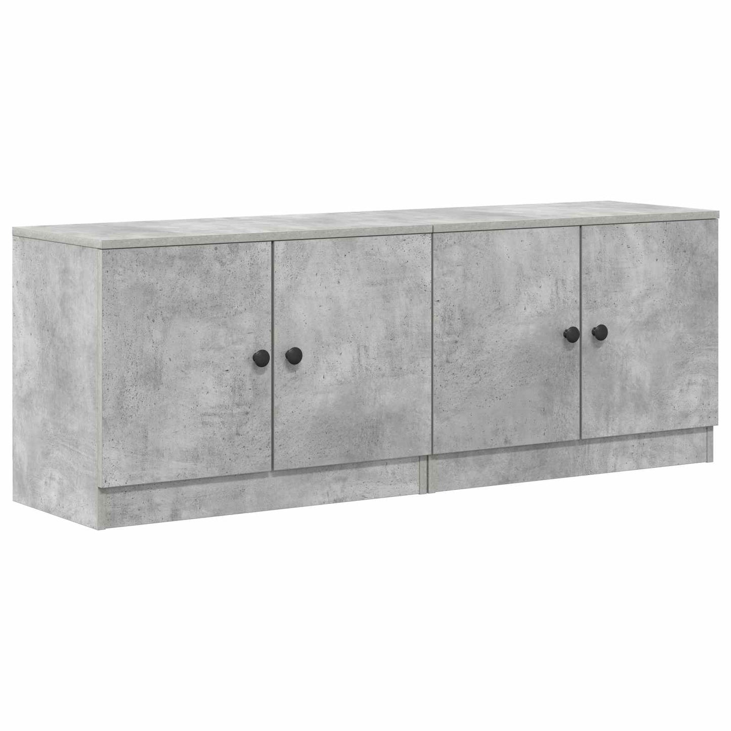 Opbevaringsskab til Køjeseng 2 stk. Betongrå 66 x 35 x 48 cm