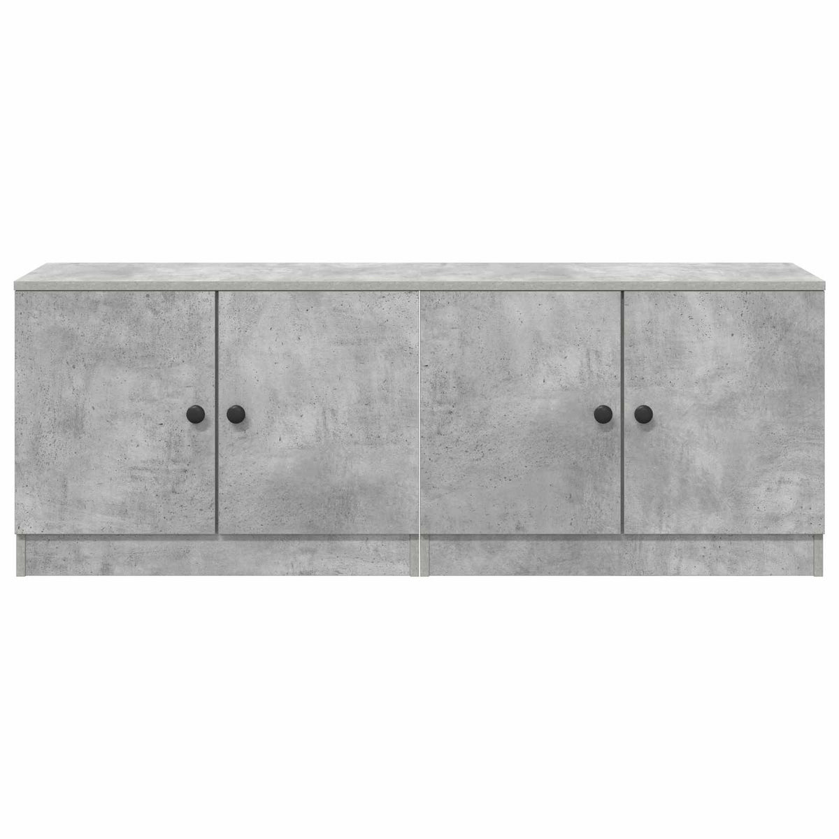 Opbevaringsskab til Køjeseng 2 stk. Betongrå 66 x 35 x 48 cm
