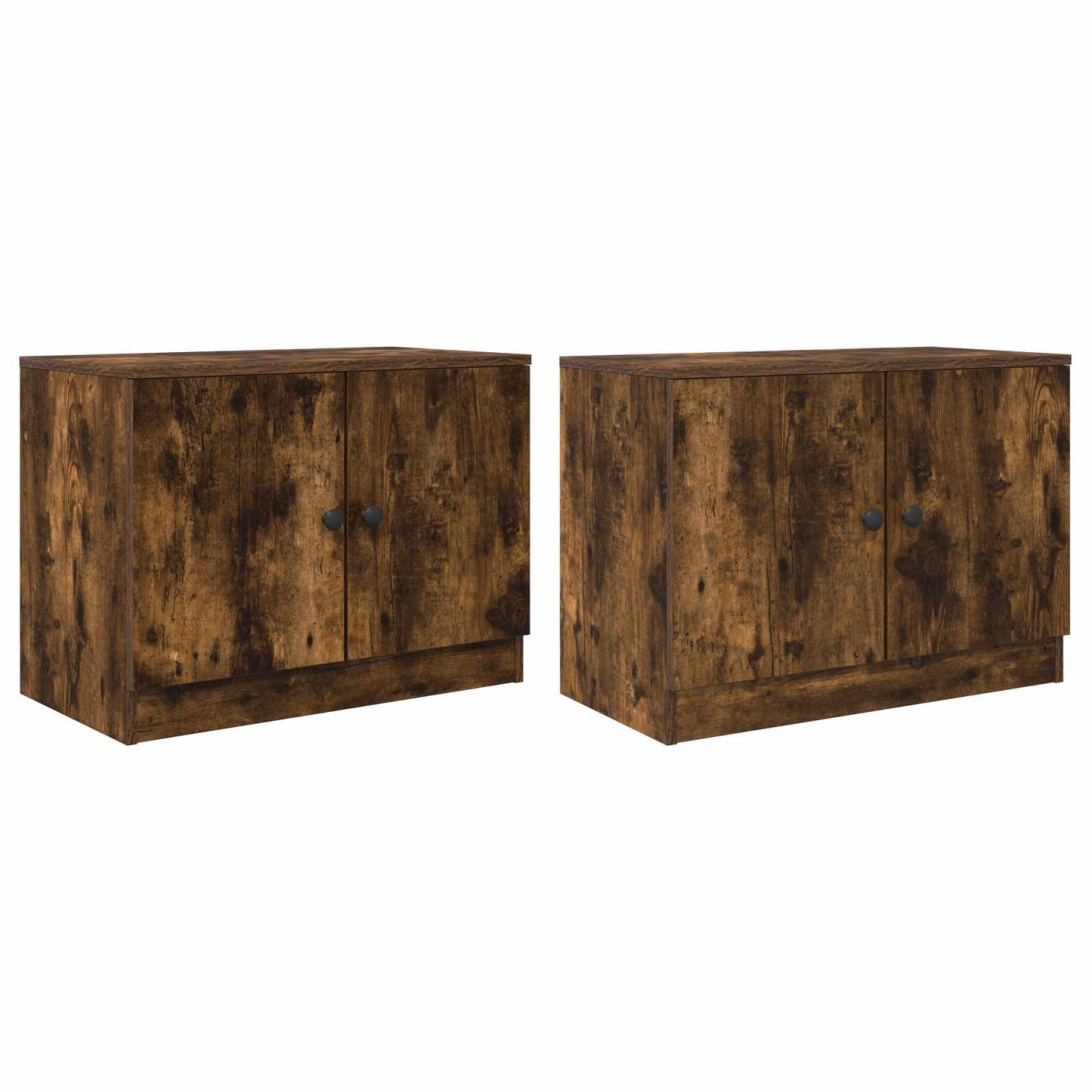 Opbevaringsskab til Køjeseng 2 stk. Røget eg 66 x 35 x 48 cm