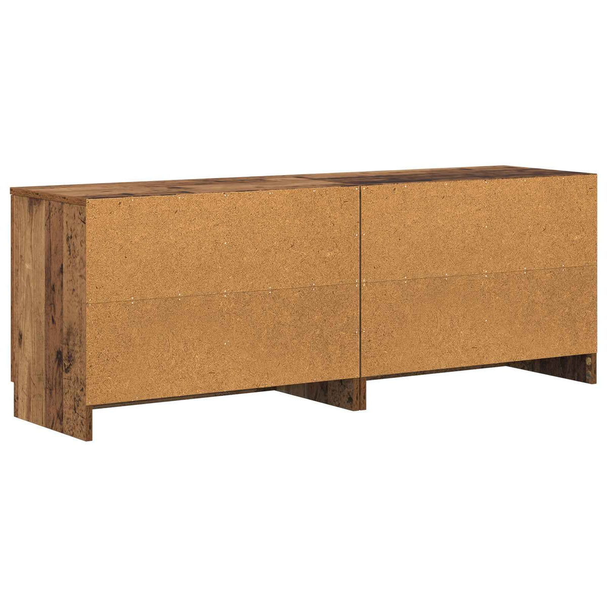 Opbevaringsskab til Køjeseng 2 stk. Gammelt træ 66 x 35 x 48 cm