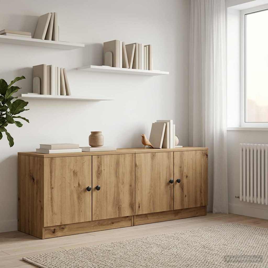 Opbevaringsskab til Køjeseng 2 stk. Artisan-eg 66 x 35 x 48 cm