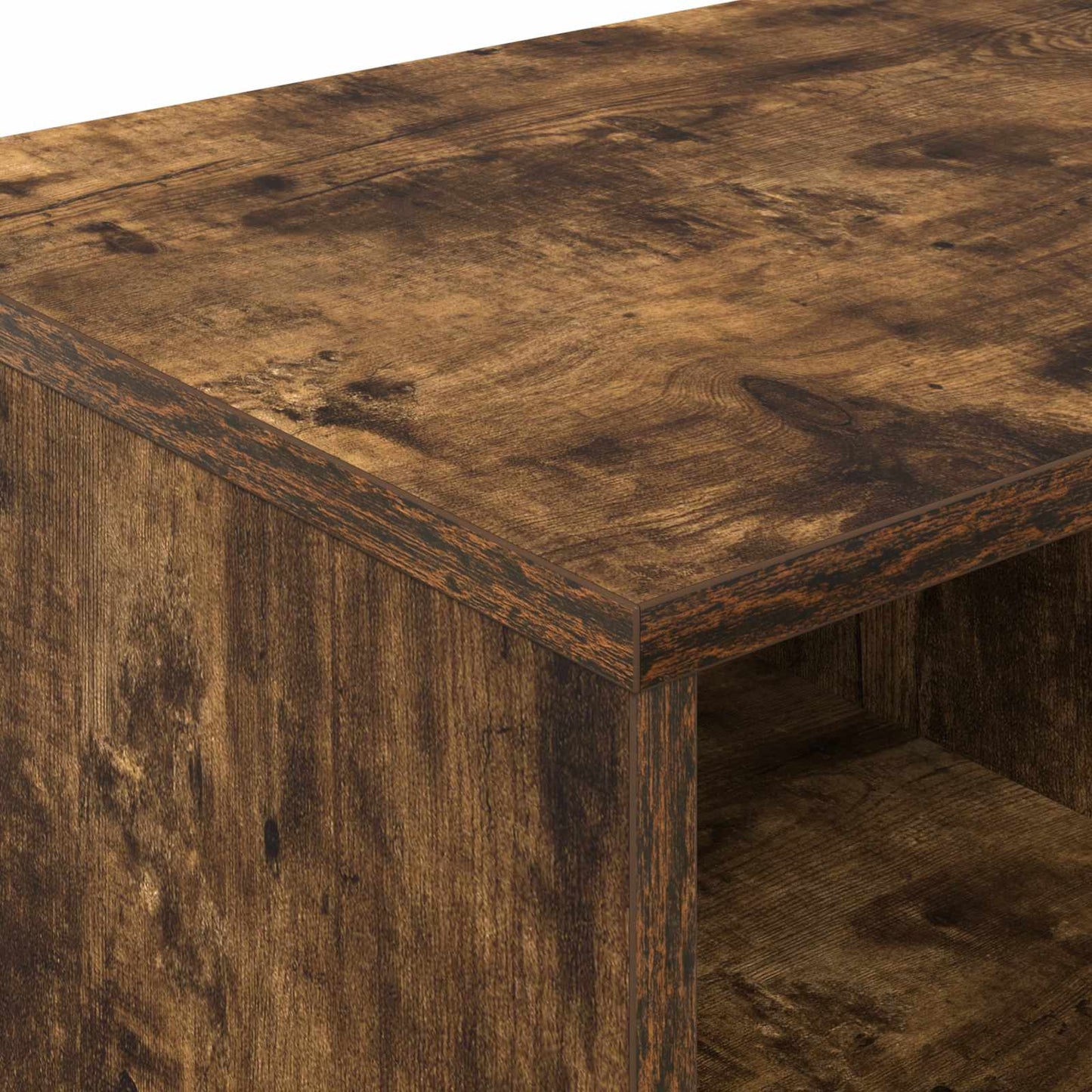 Sengeskab 2 stk. Gammelt træ 66 x 33 x 48 cm Konstrueret træ