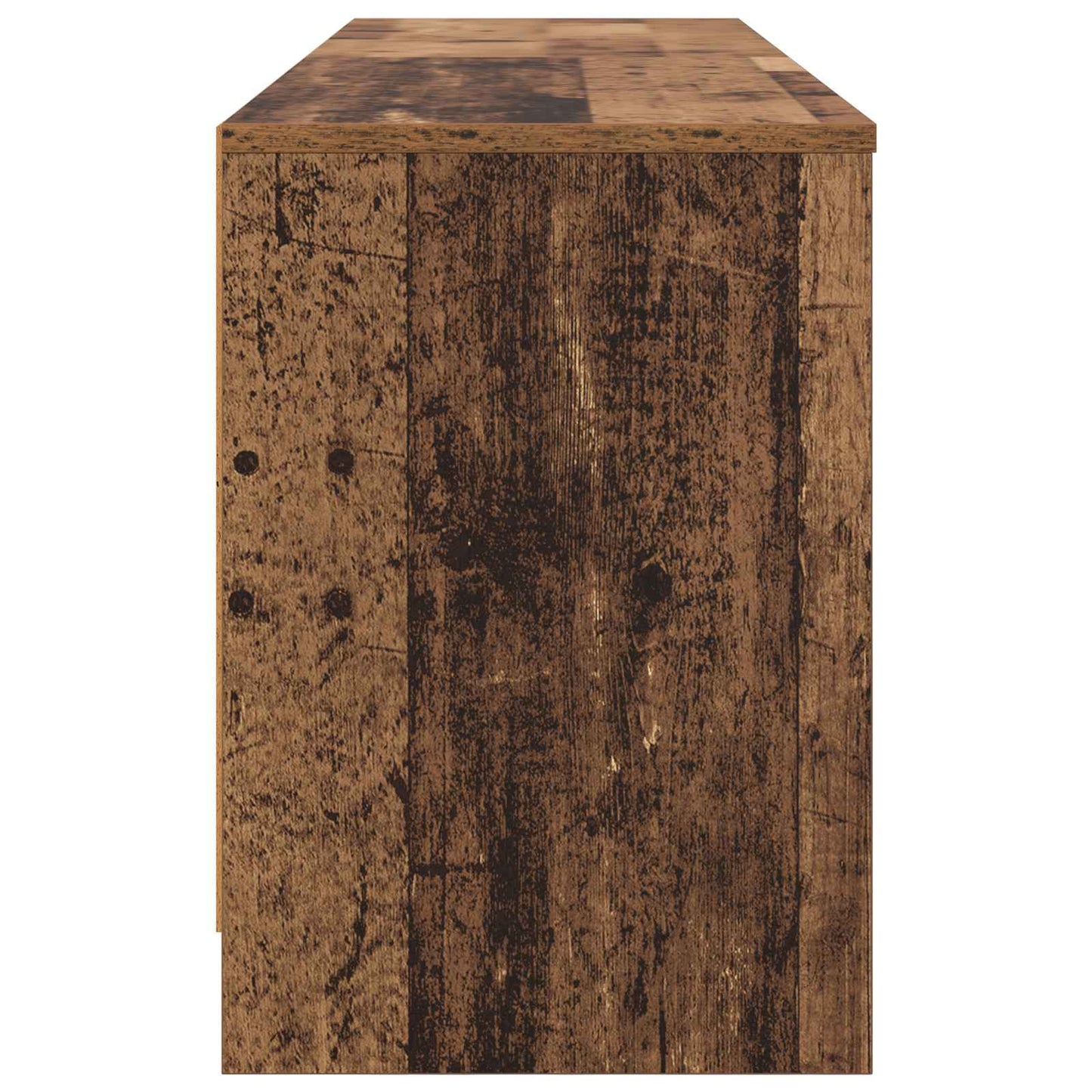 Sengeskab 2 stk. Gammelt træ 66 x 33 x 48 cm Konstrueret træ