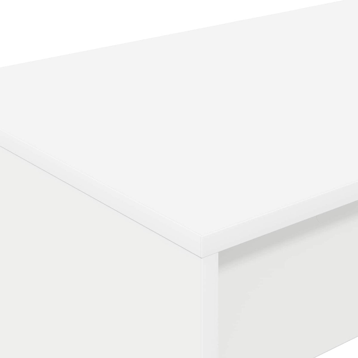 Sengebord Hvid Konstrueret træ 100 x 45 x 75 cm