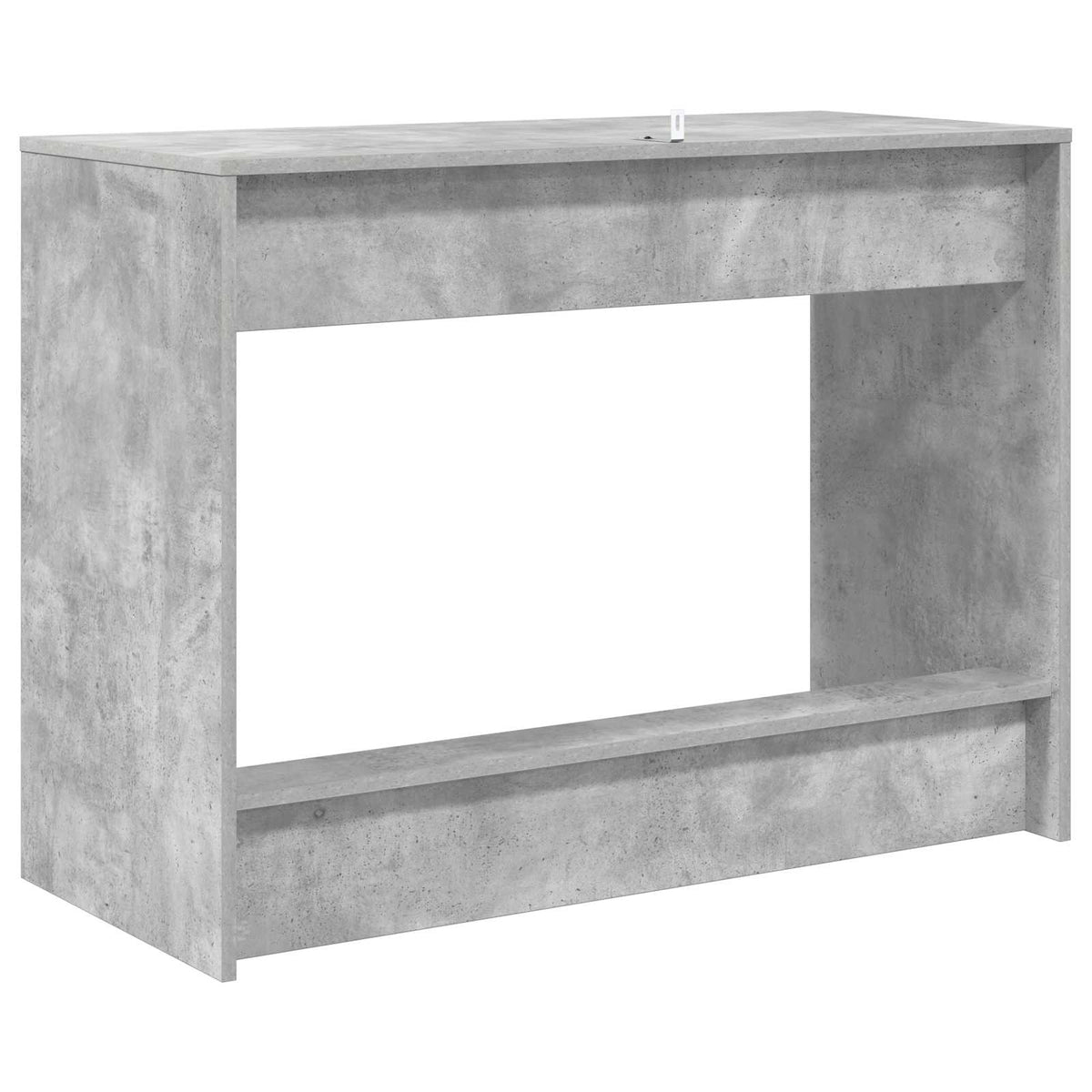 Sengebord Betongrå Konstrueret træ 100 x 45 x 75 cm
