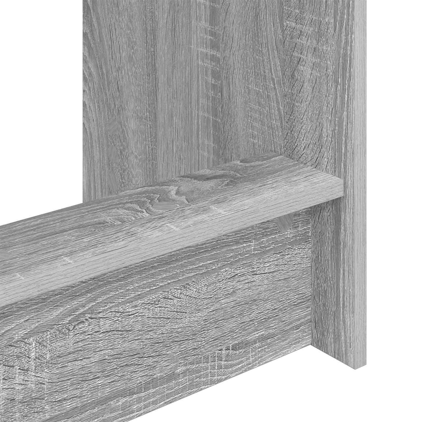 Sengebord Grå Sonoma Konstrueret træ 100 x 45 x 75 cm