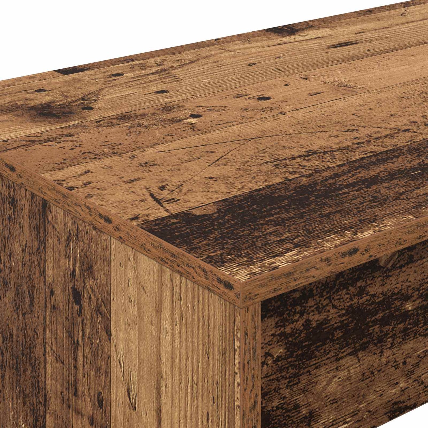 Sengebord Gammelt træ Konstrueret træ 100 x 45 x 75 cm