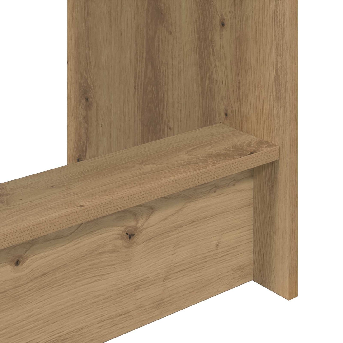 Sengebord Artisan-eg Konstrueret træ 100 x 45 x 75 cm