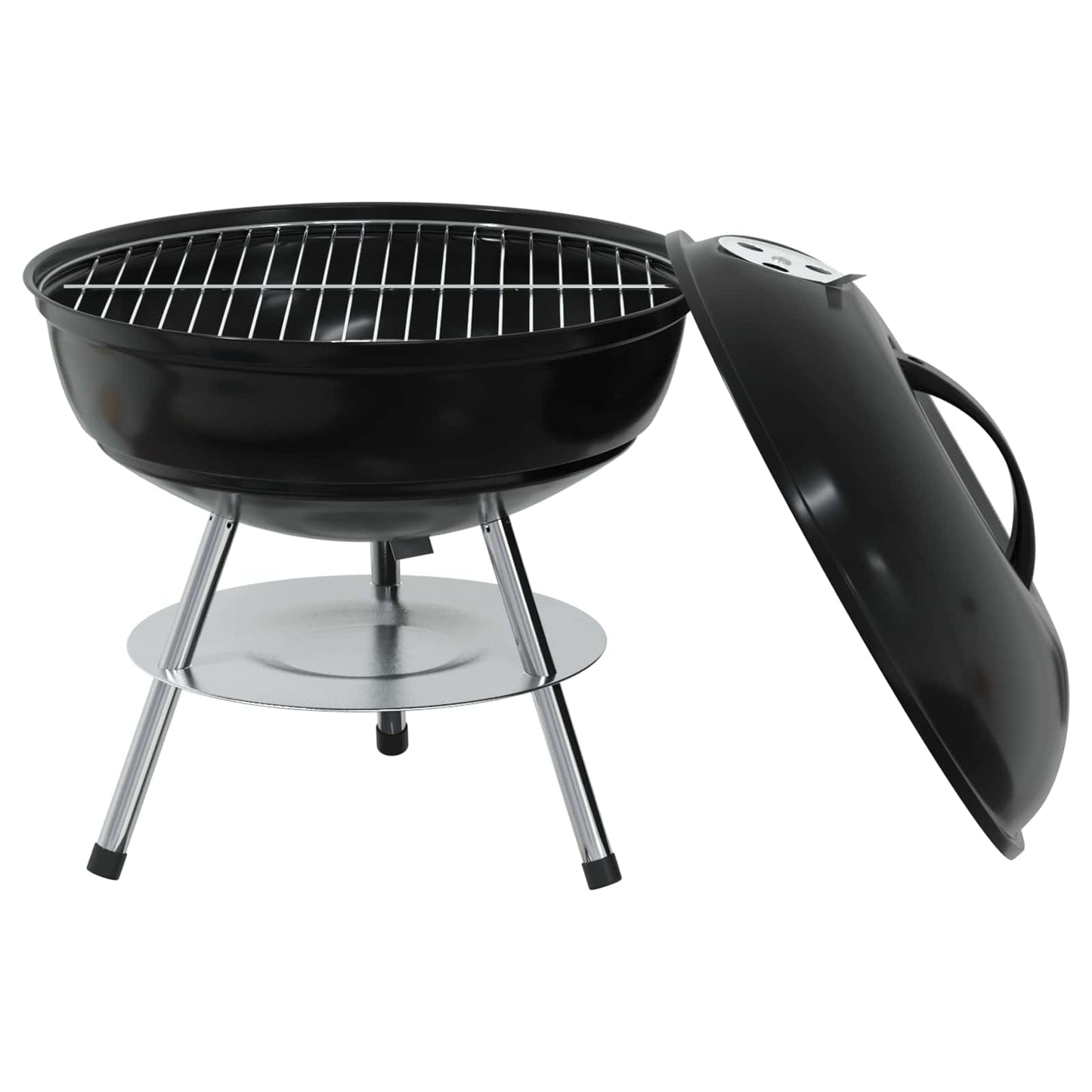 Kulgrill 36,5 x 36,5 x 40 cm Legeret Stål og Forkromet Stål