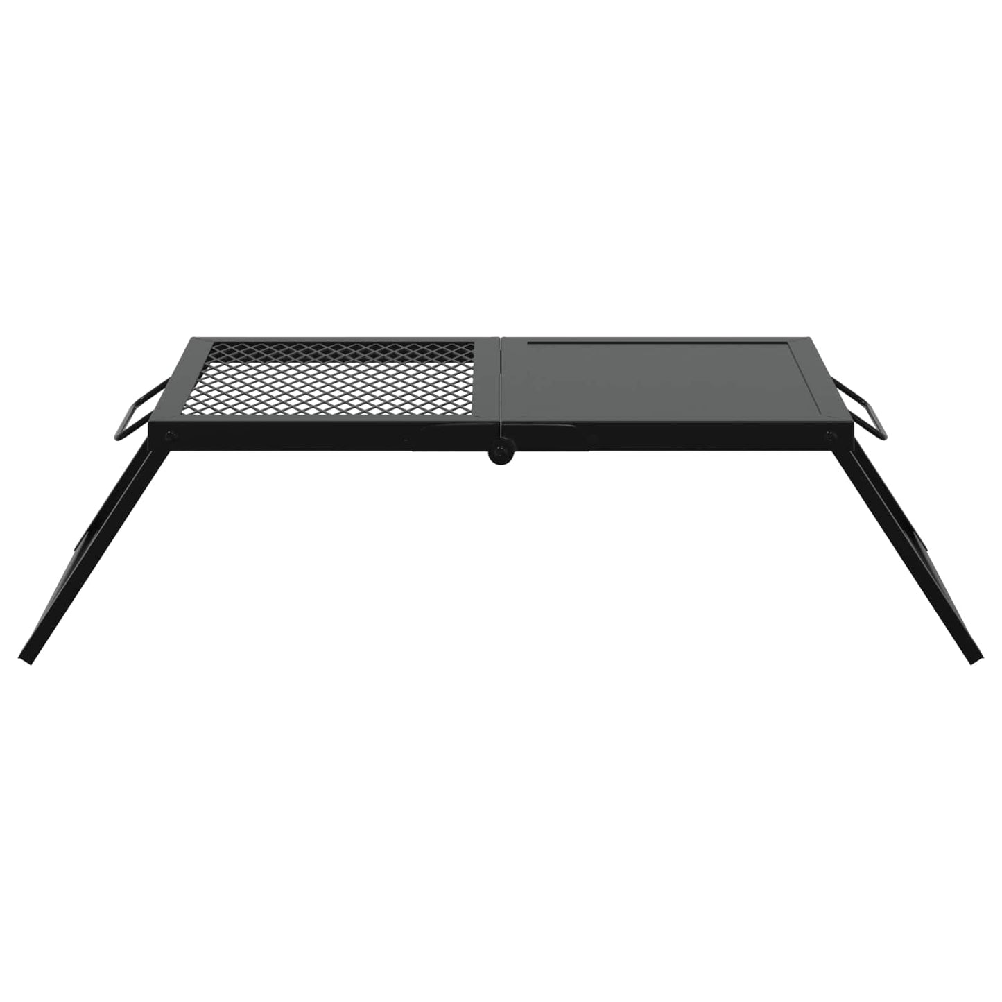 Foldbart Camping Grill 31,5 x 26,5 x 4 cm Legeret Stål Sort