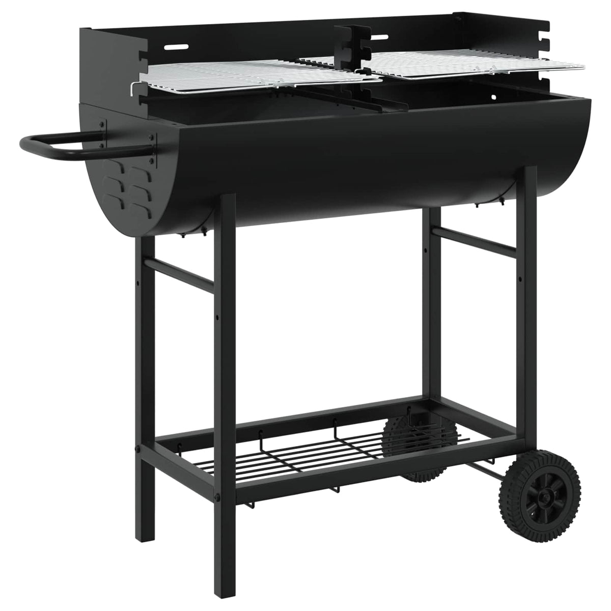Kulgrill 96,5 x 42,5 x 88,5 cm Sort