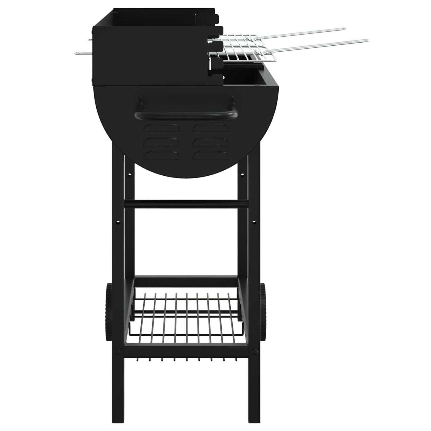 Kulgrill 96,5 x 42,5 x 88,5 cm Sort