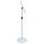 Pedestal Plakatstand 33 x 33 x 123 cm PVC og Stål Sølv