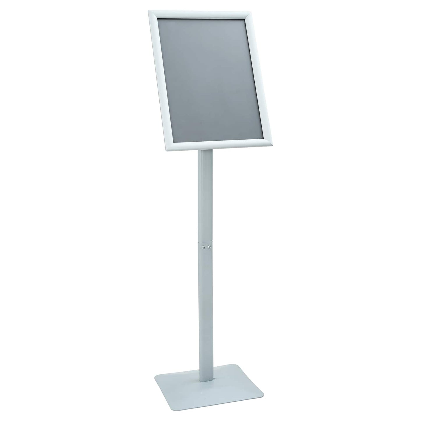 Pedestal Plakatstand 32,5 x 27 x 126 cm Støbejern Sølv