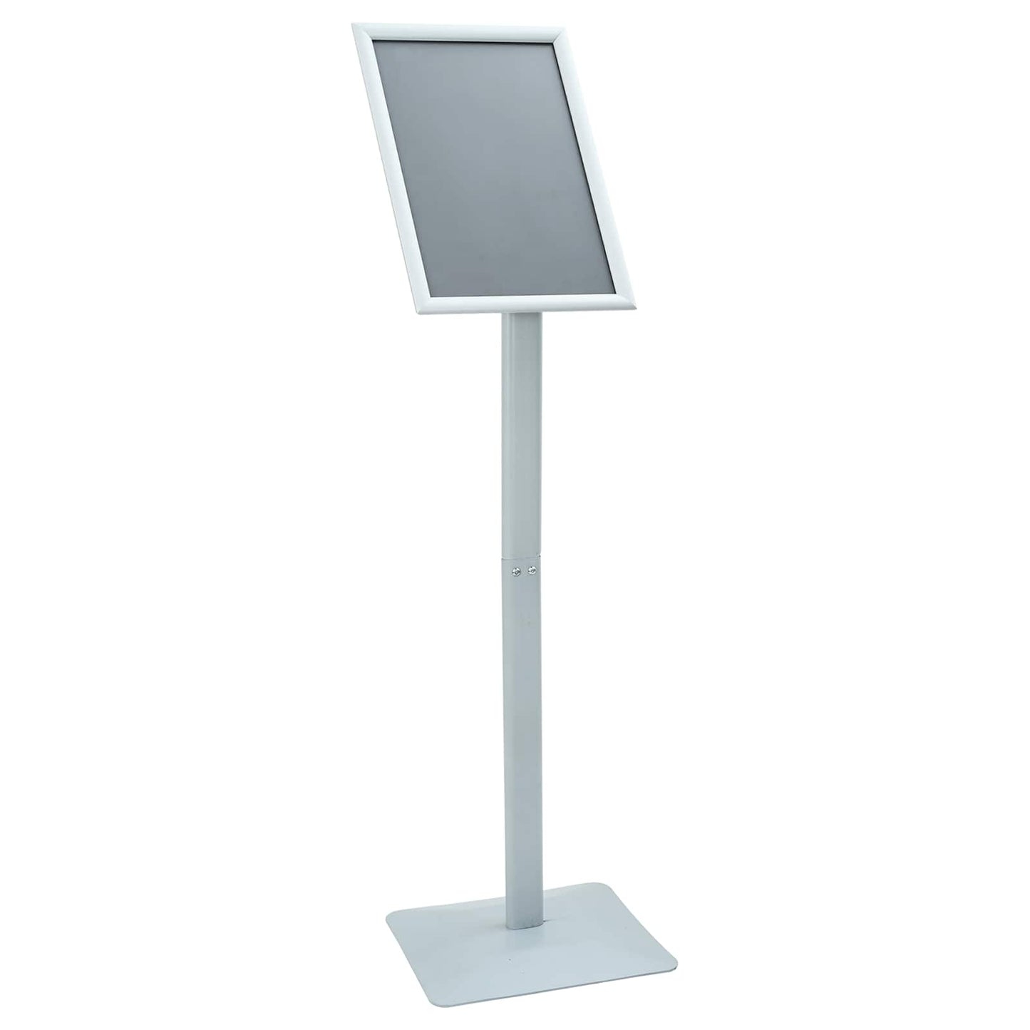Pedestal Plakatstand 32 x 27 x 119 cm Støbejern Sølv