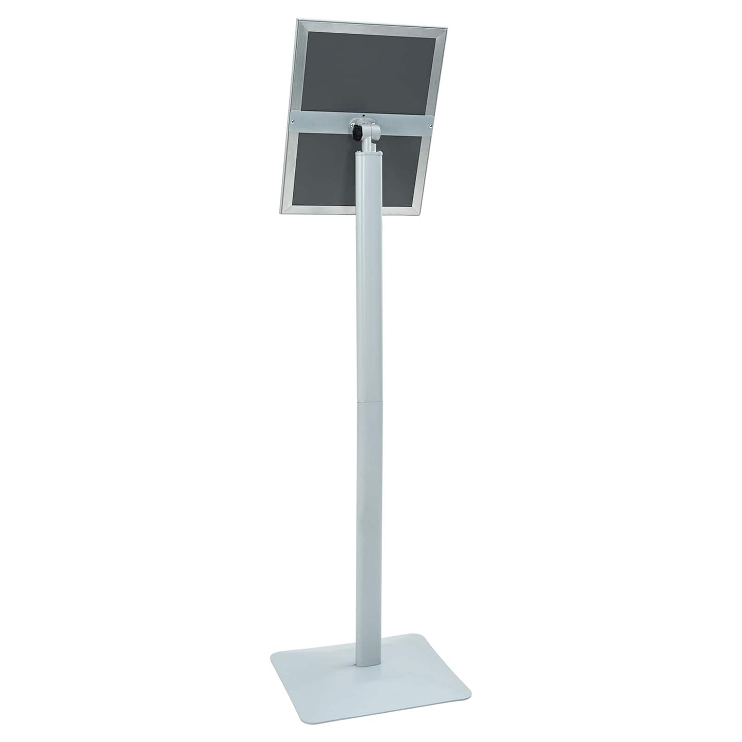 Pedestal Plakatstand 32 x 27 x 119 cm Støbejern Sølv