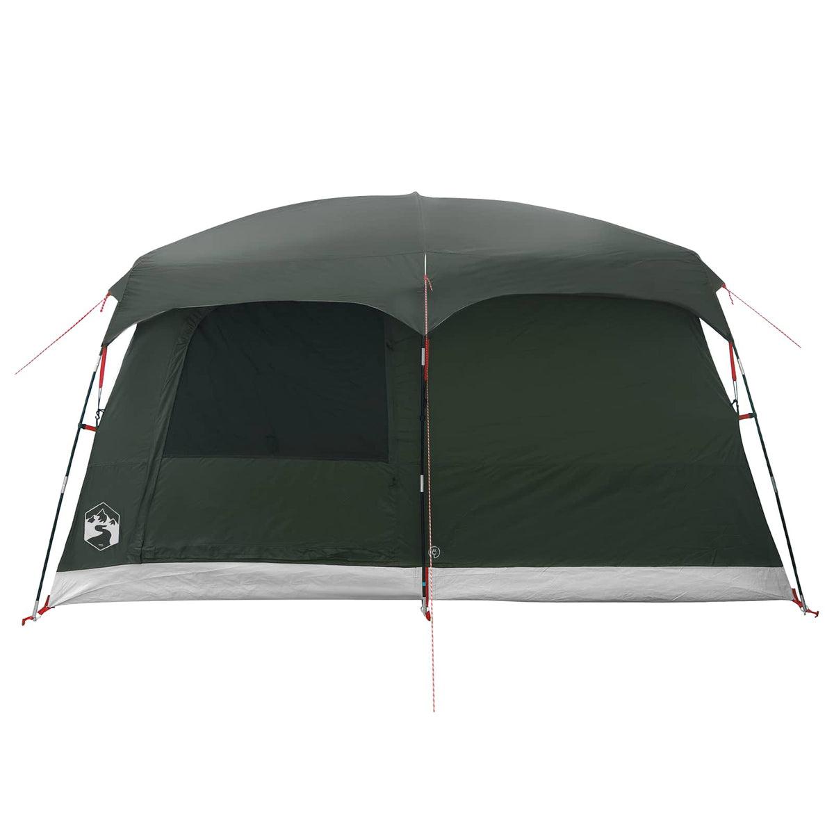 Familietelt 6-personers Army Grøn Polyester