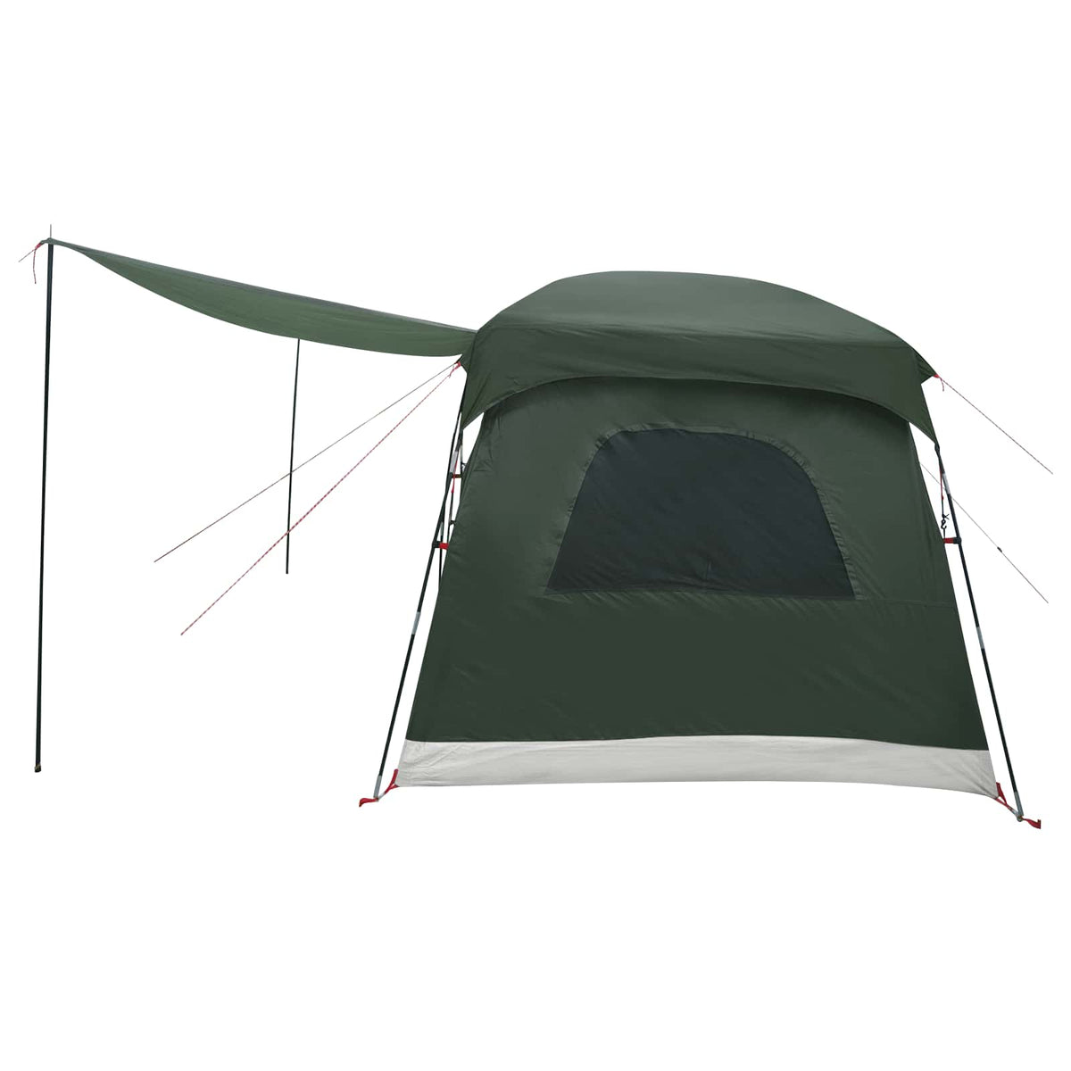 Familietelt 8-personers Army Grøn Polyester