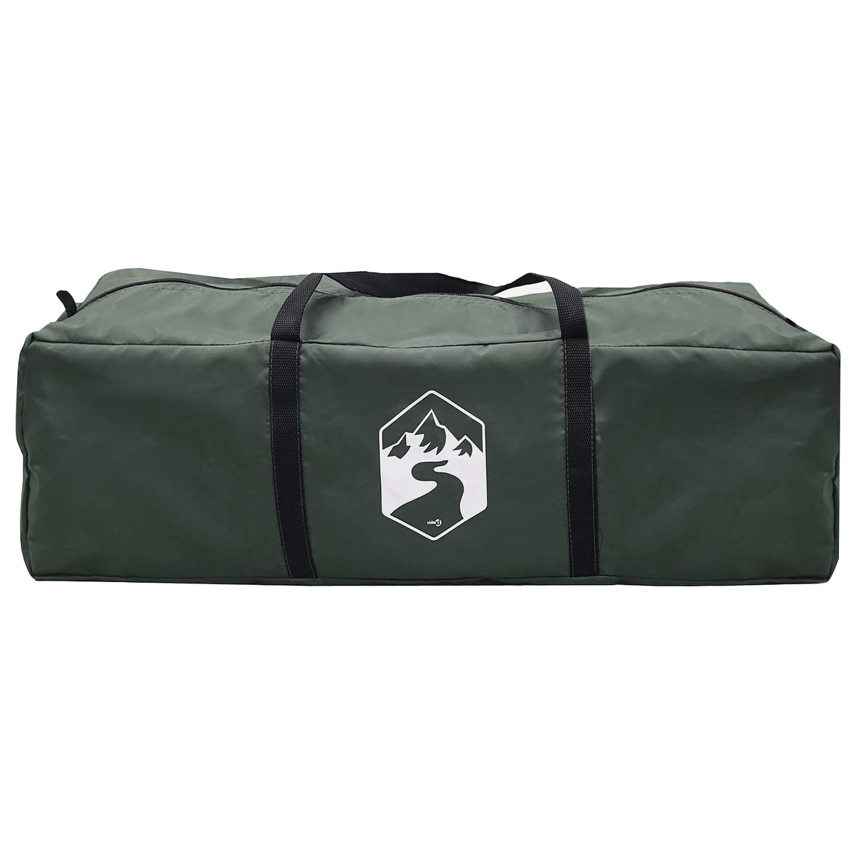 Familietelt 14-personers Army Grøn Polyester og Stål