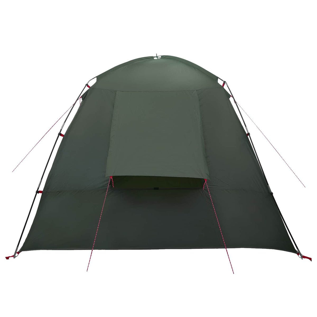 Hyttetelt med tag Army Grøn 210 x 210 x 138 cm Polyester