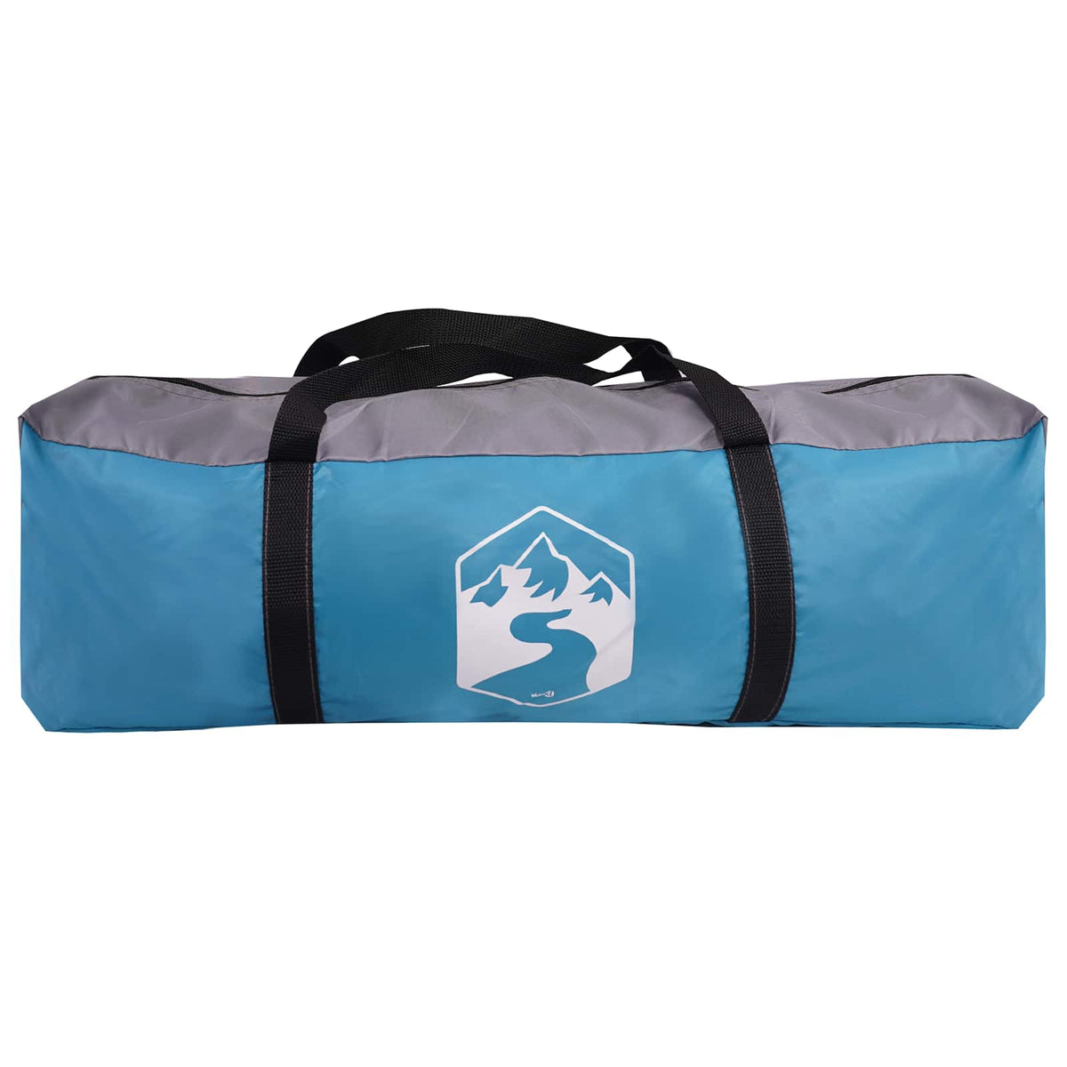 Hyttetelt med tag Blå 300 x 210 x 156 cm Polyester