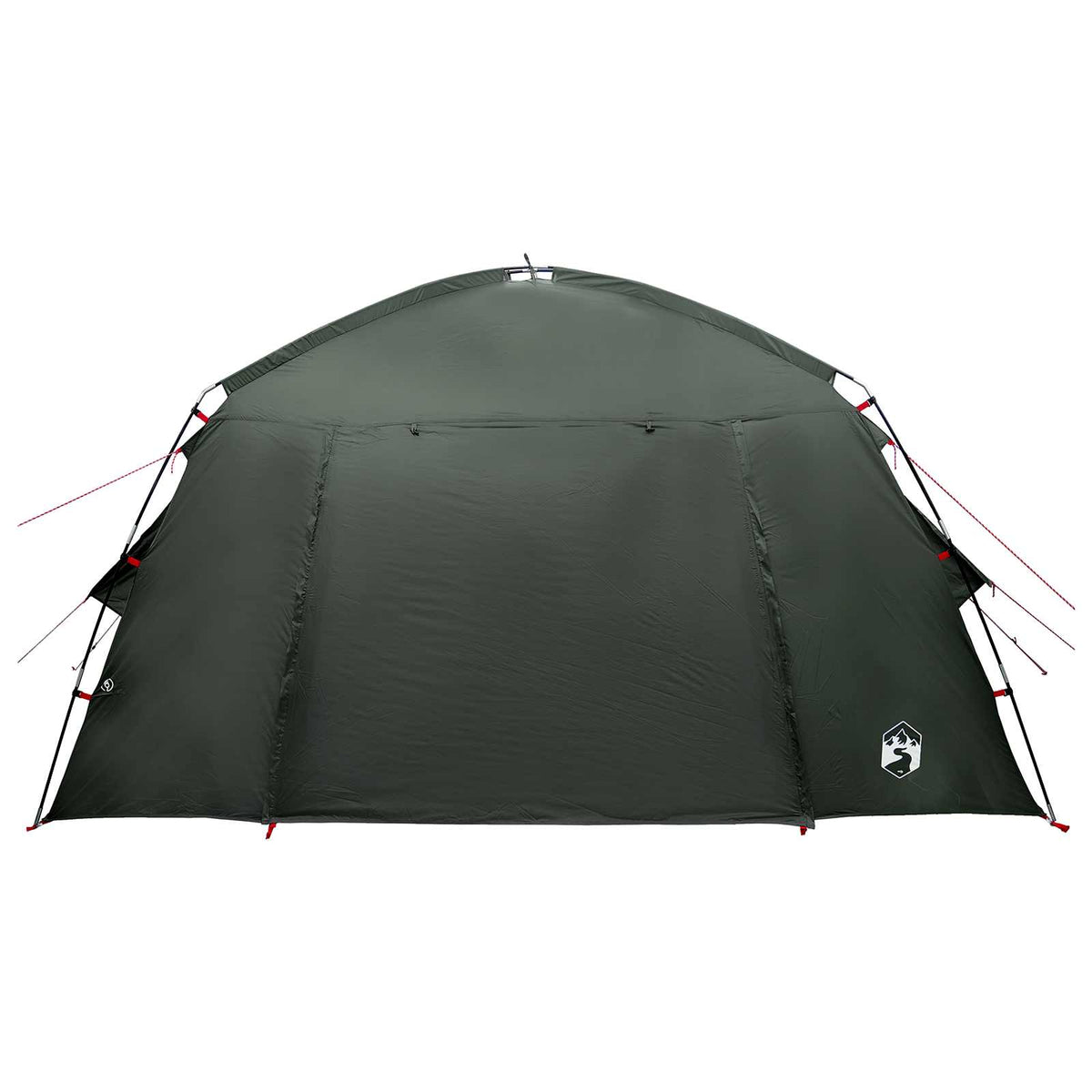 Hyttetelt med tag Army Grøn 300 x 210 x 156 cm Polyester