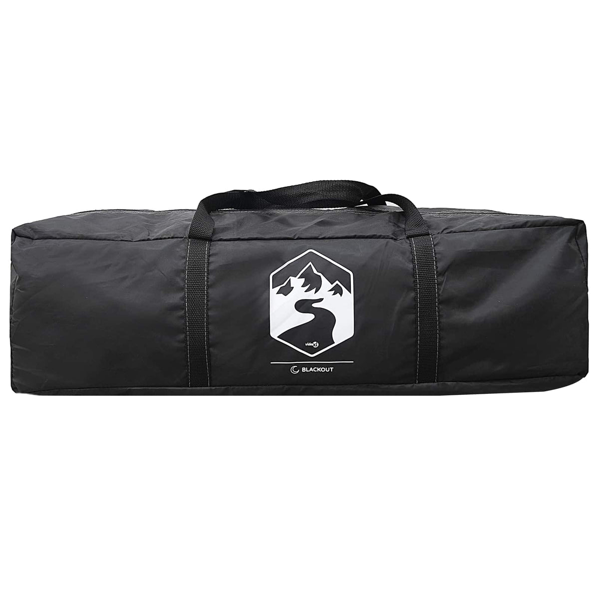 Hyttetelt med tag Hvid Blackout 300 x 210 x 156 cm Polyester