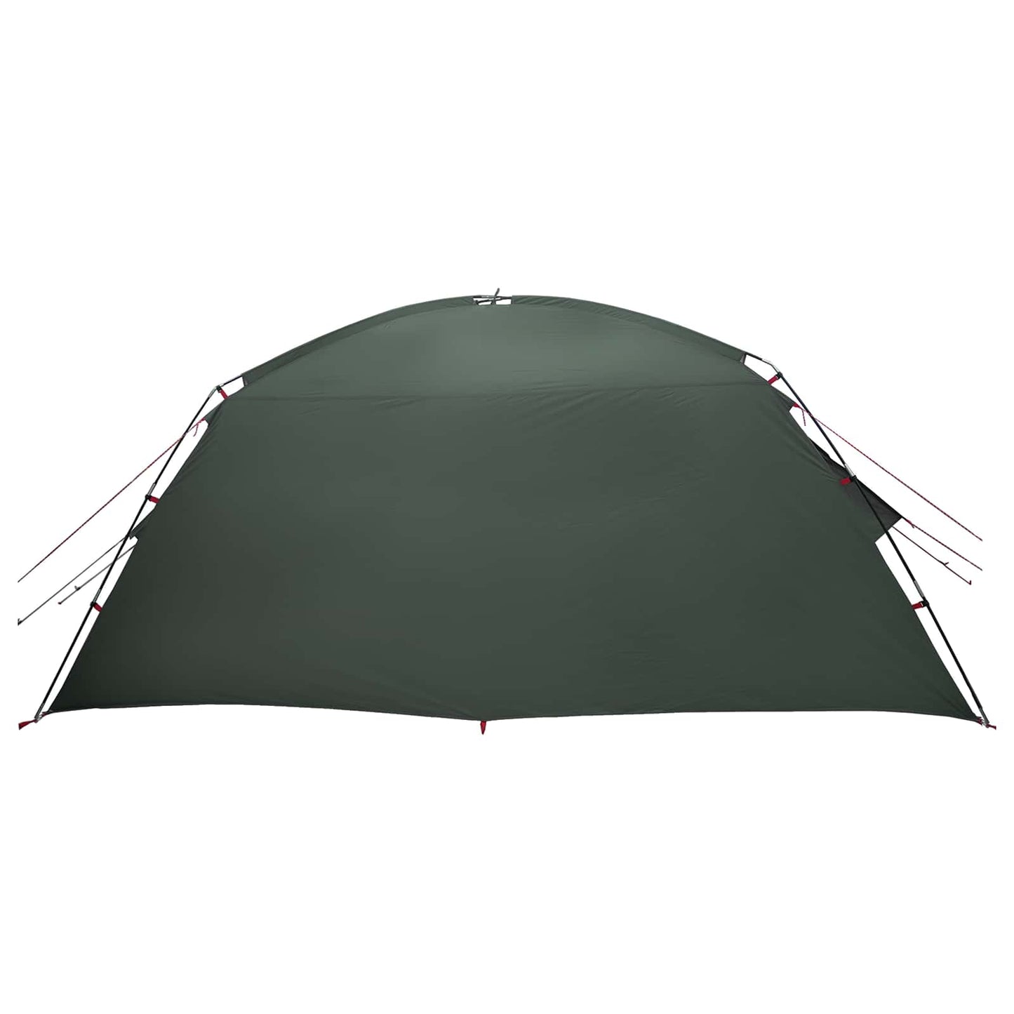 Hyttetelt med tag Army Grøn 400 x 210 x 180 cm Polyester