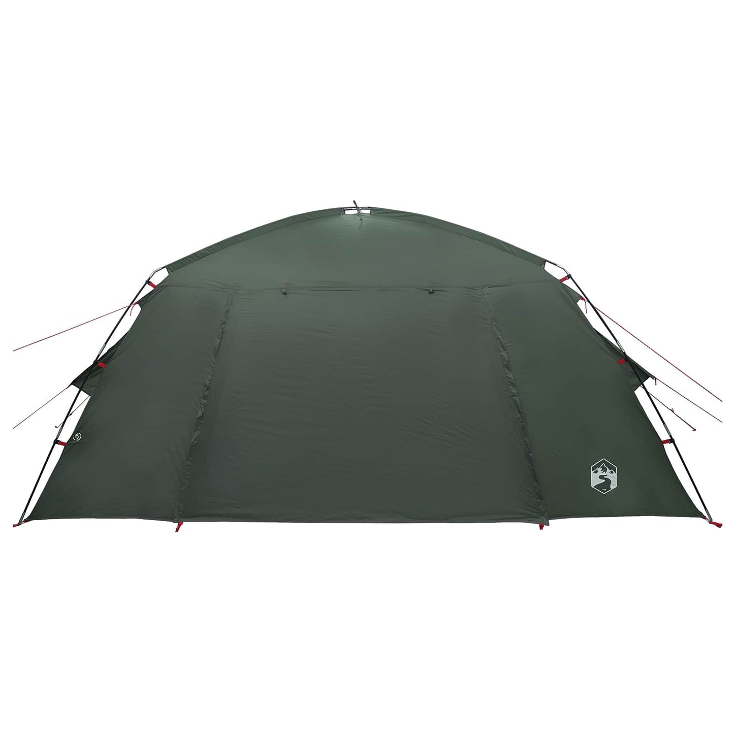 Hyttetelt med tag Army Grøn 400 x 210 x 180 cm Polyester