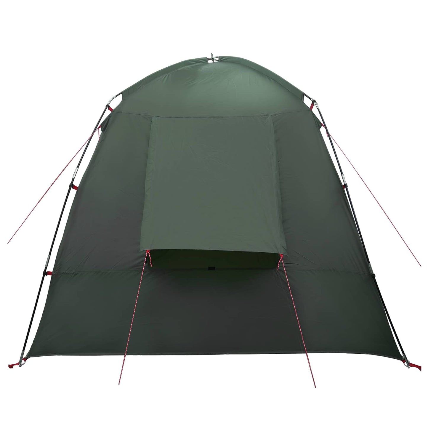 Hyttetelt med tag Army Grøn 400 x 210 x 180 cm Polyester