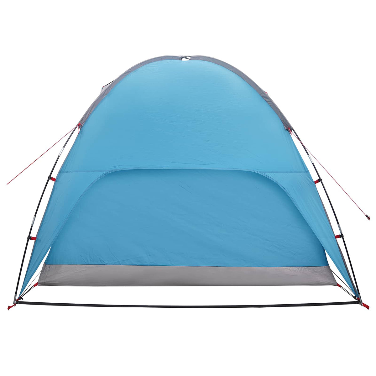 Camping telt med regnslag vandafvisende 4-personers Blå