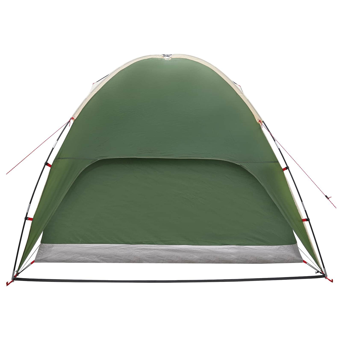 Camping telt med regnslag vandafvisende 4-personers Grøn