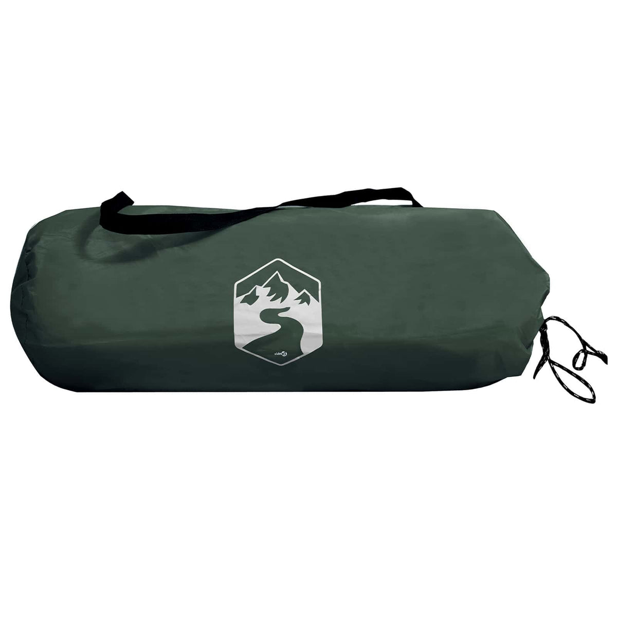 Camping tarp med mesh vægge 340 x 260 x 220 cm Army Grøn