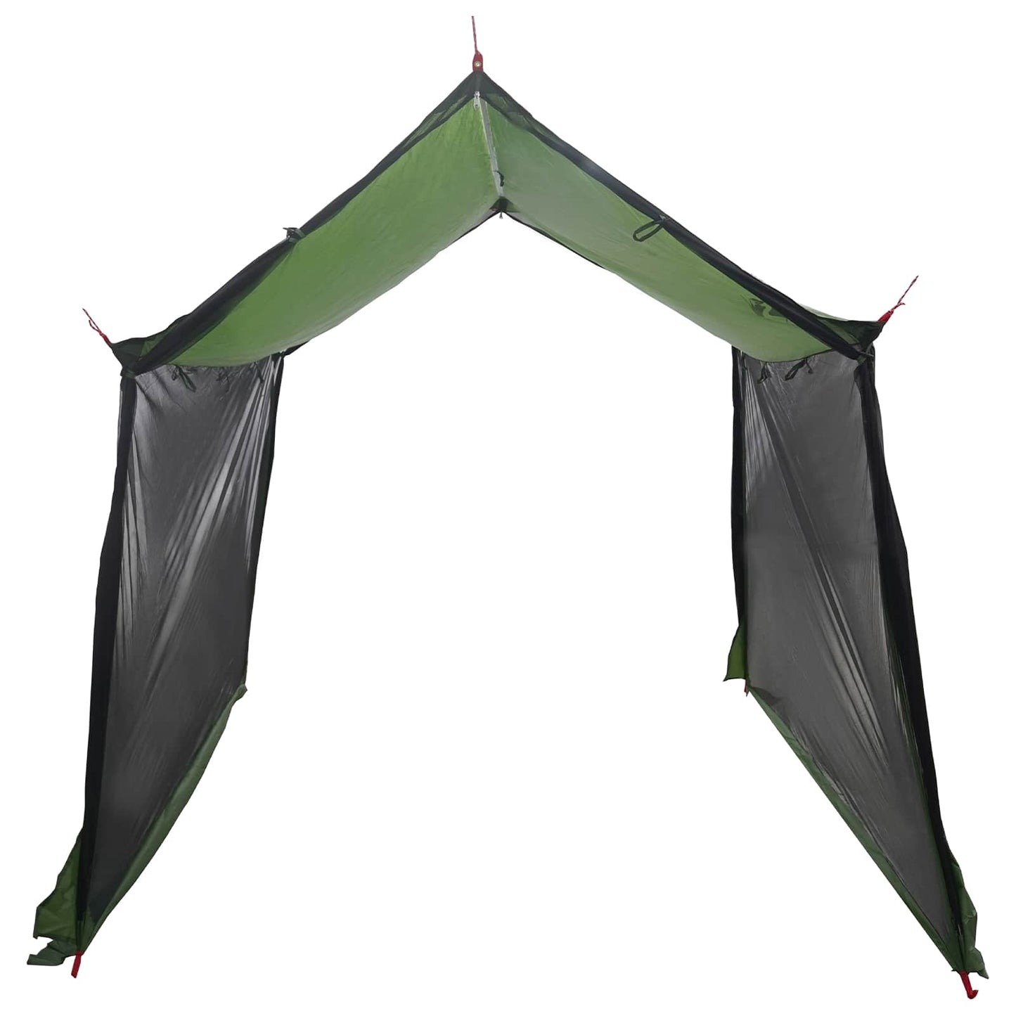 Camping tarp med mesh vægge 270 x 210 x 210 cm Grøn