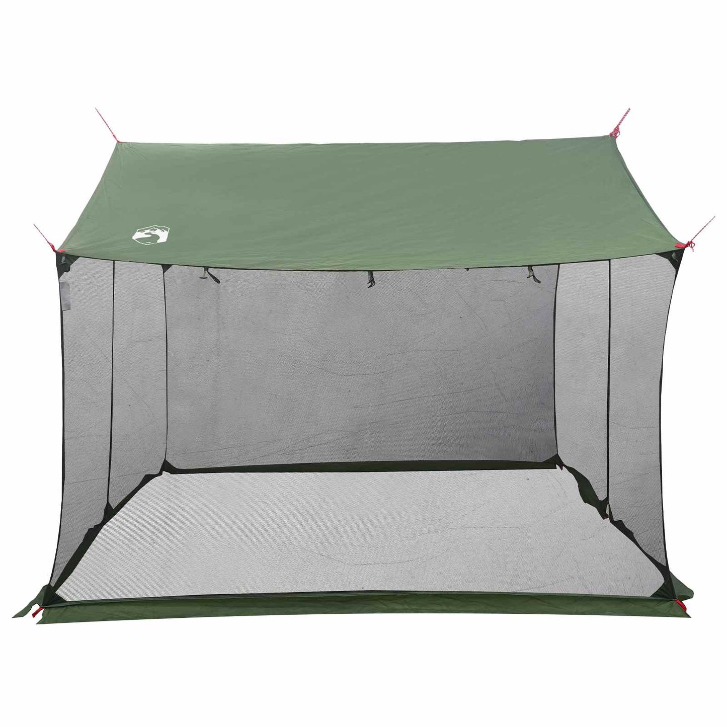 Camping tarp med mesh vægge 270 x 210 x 210 cm Grøn