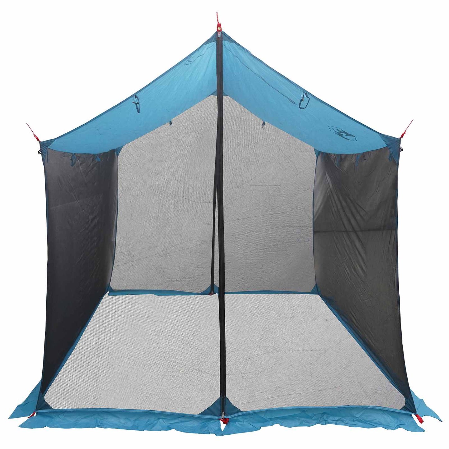 Camping tarp med mesh vægge 270 x 210 x 210 cm Blå