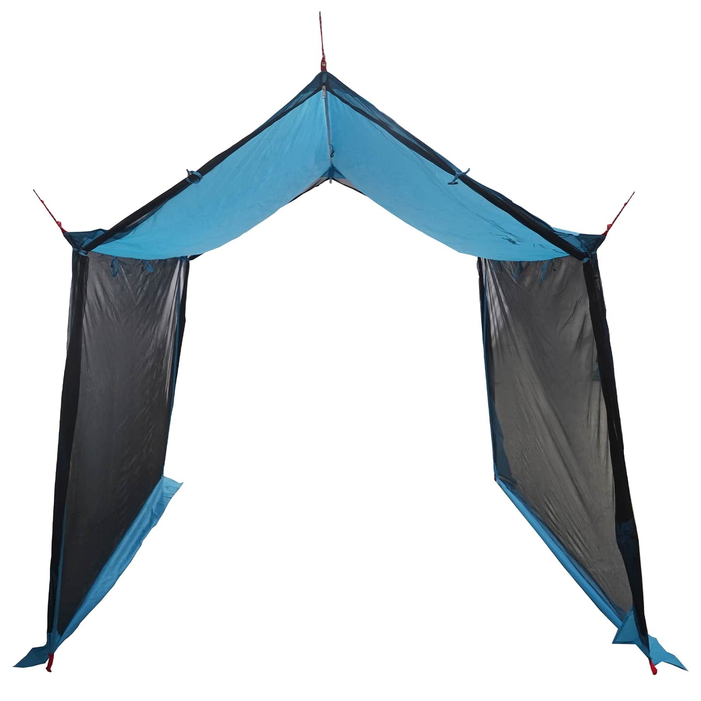 Camping tarp med mesh vægge 270 x 210 x 210 cm Blå