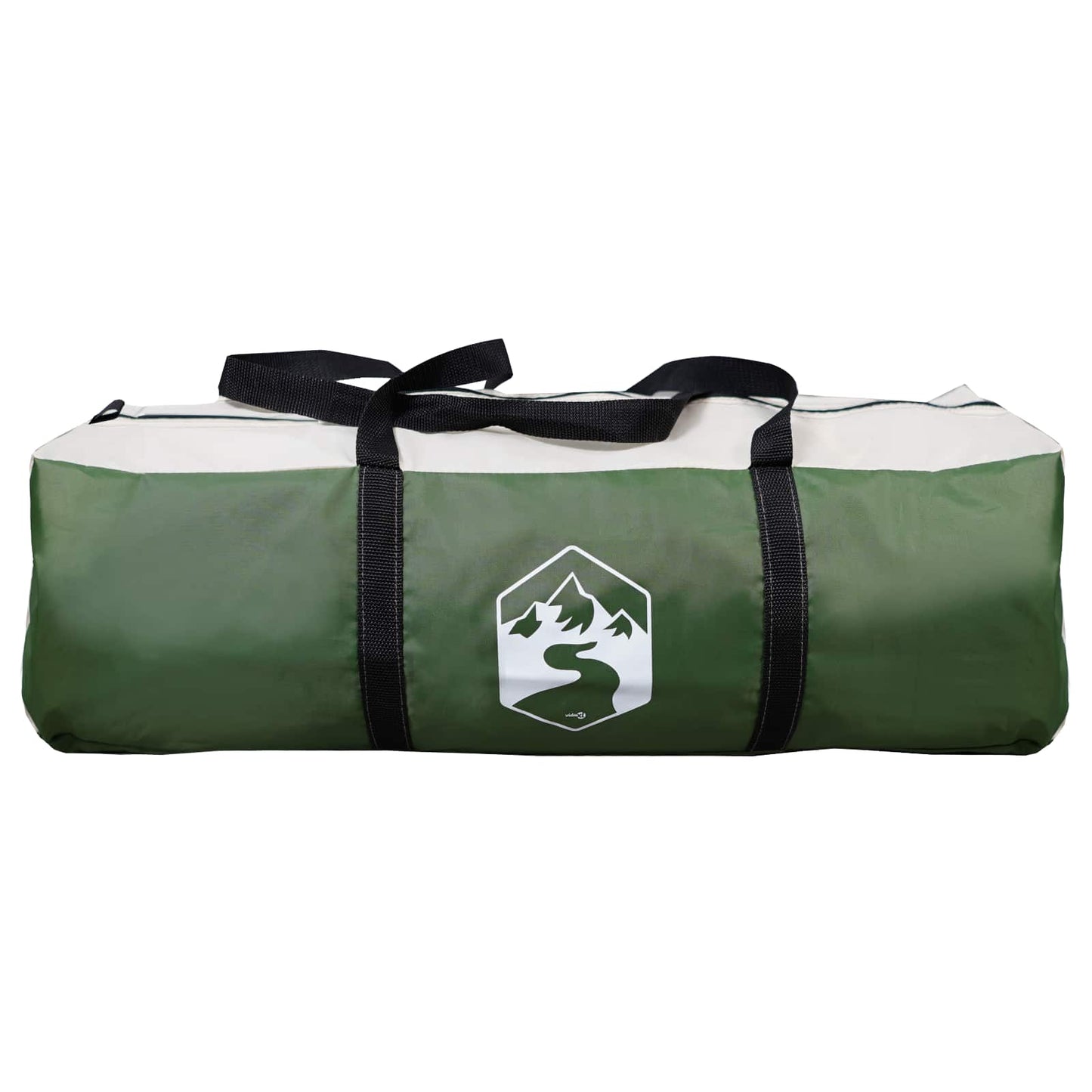 Camping tarp vandafvisende Grøn 550 x 400 x 230 cm