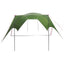 Camping tarp vandafvisende Grøn 550 x 400 x 230 cm