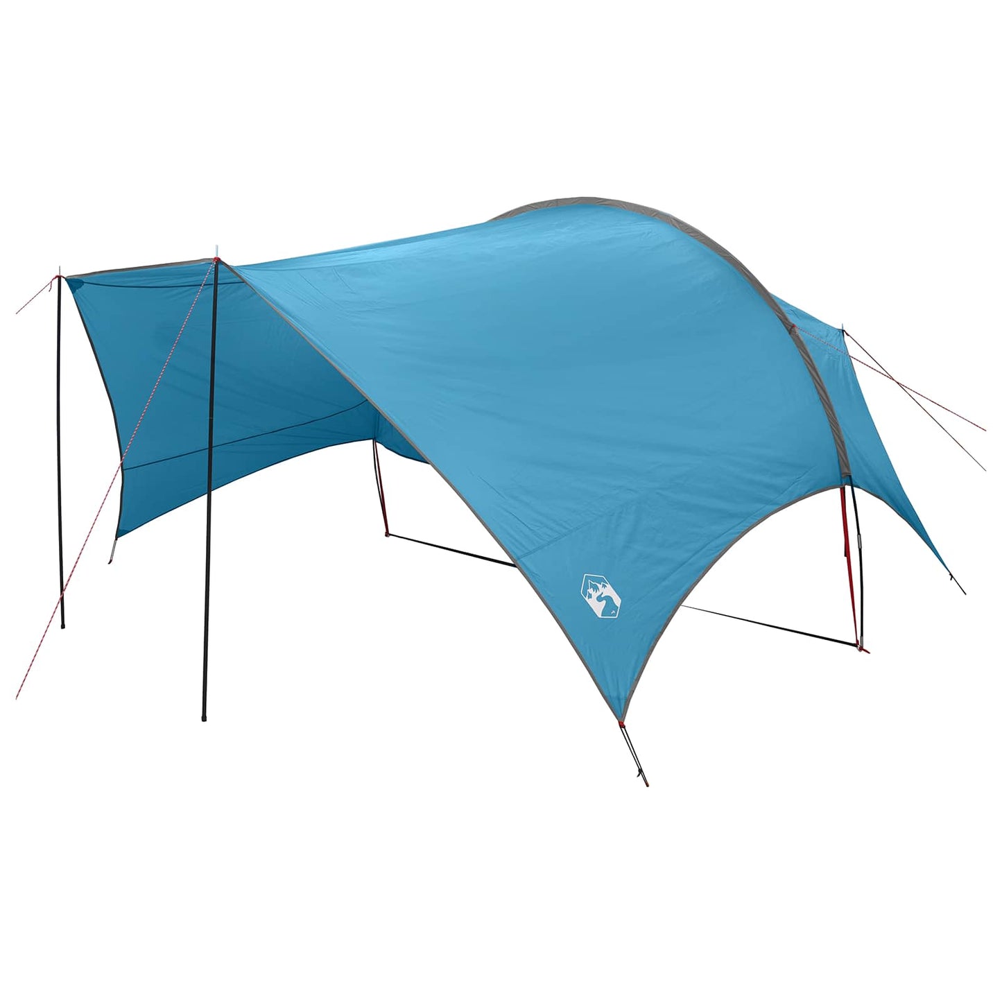 Camping tarp vandafvisende Blå 550 x 400 x 230 cm