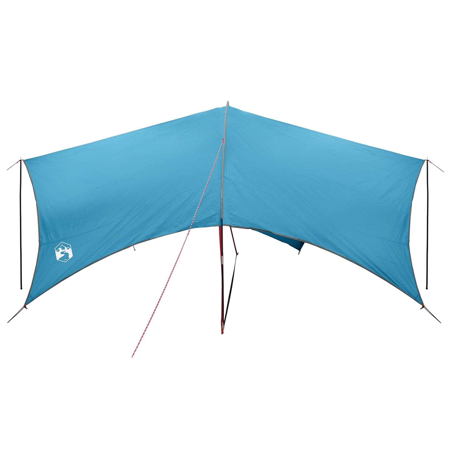 Camping tarp vandafvisende Blå 550 x 400 x 230 cm