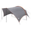 Camping tarp vandafvisende Grå og orange 550 x 400 x 230 cm