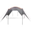 Camping tarp vandafvisende Grå og orange 550 x 400 x 230 cm