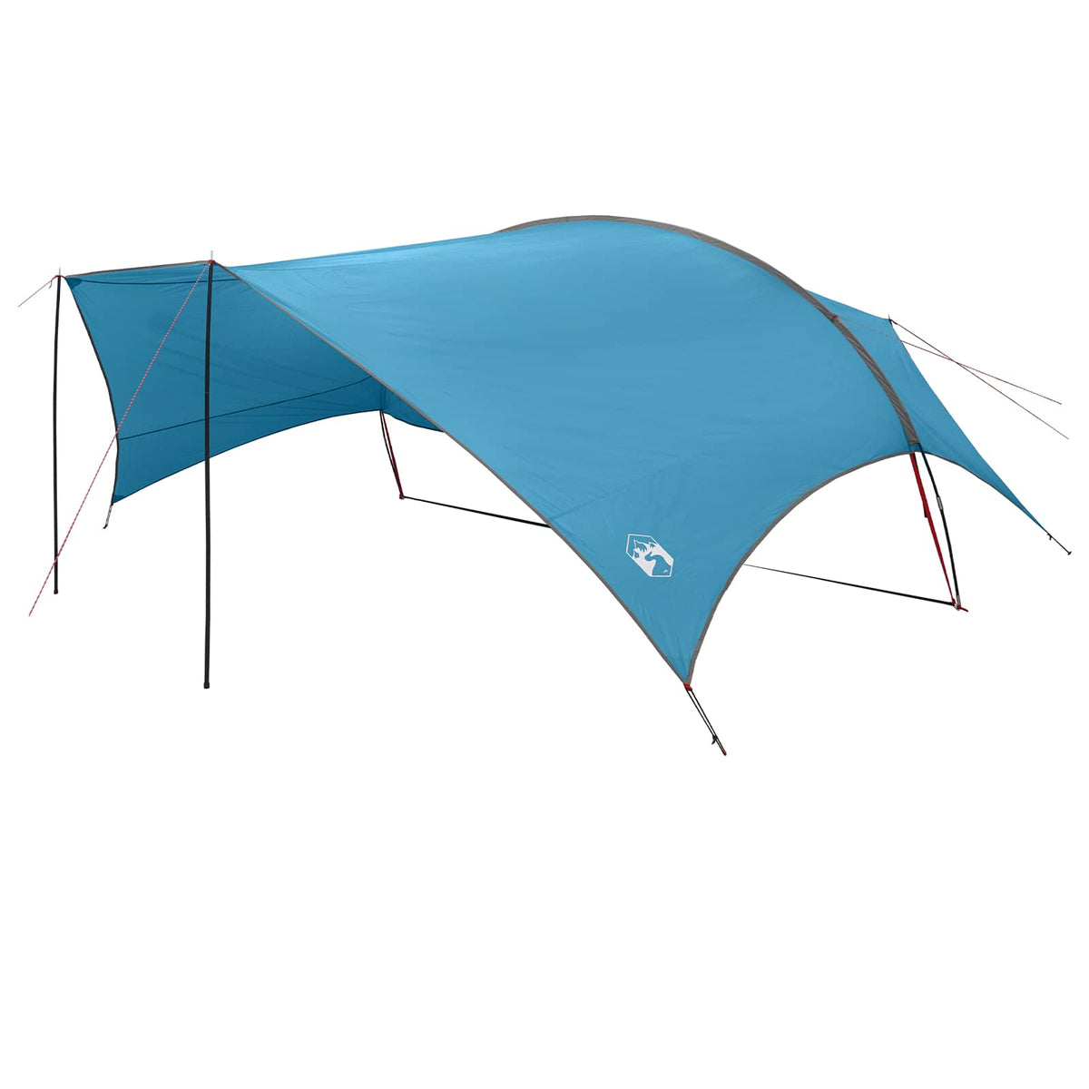 Camping tarp vandafvisende Blå 695 x 580 x 200 cm